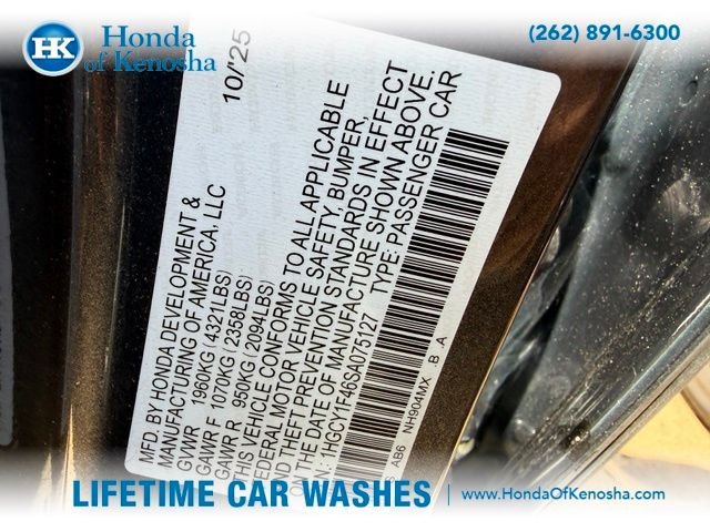 Certified Used 2025 Meteorite Gray Metallic Honda 1.5T SE image 4