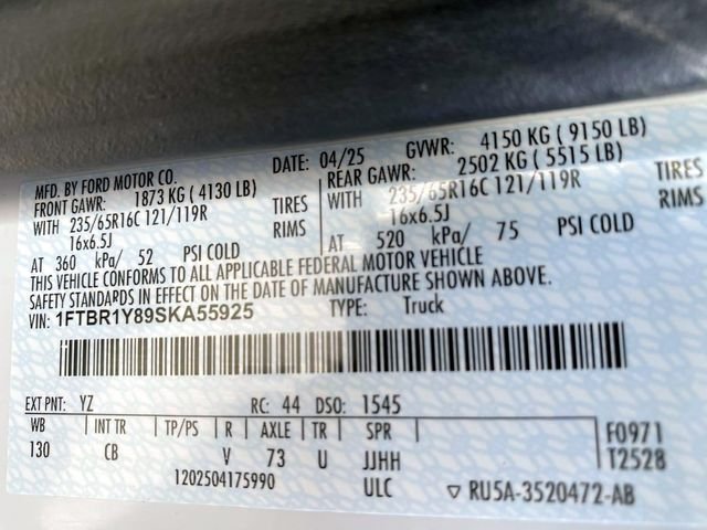 Used 2025 White Ford  image 28