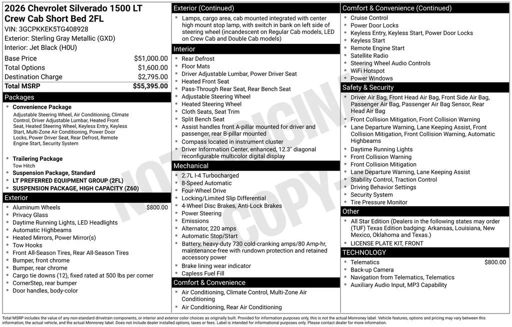 2026 Chevrolet Silverado 1500 LT - Photo 6