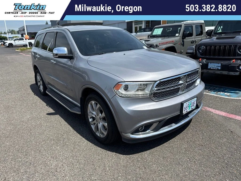 Used 2016 Billet Silver Metallic Clearcoat Dodge Citadel image 1