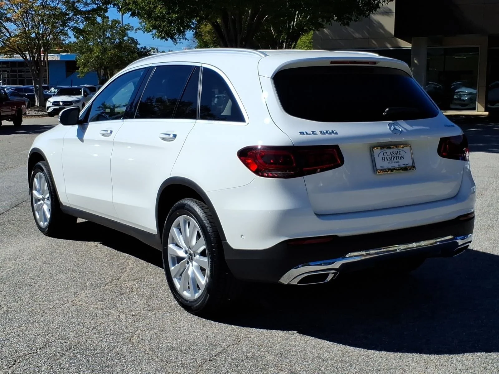 Used 2020 Polar White Mercedes-Benz GLC 300 image 10