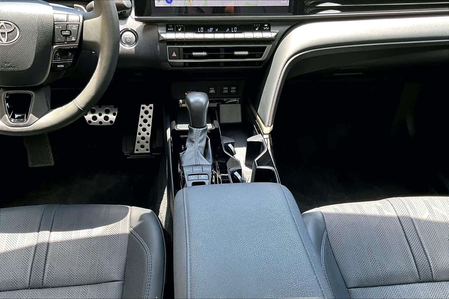 Used 2025 Midnight Black Metallic Toyota XSE image 17