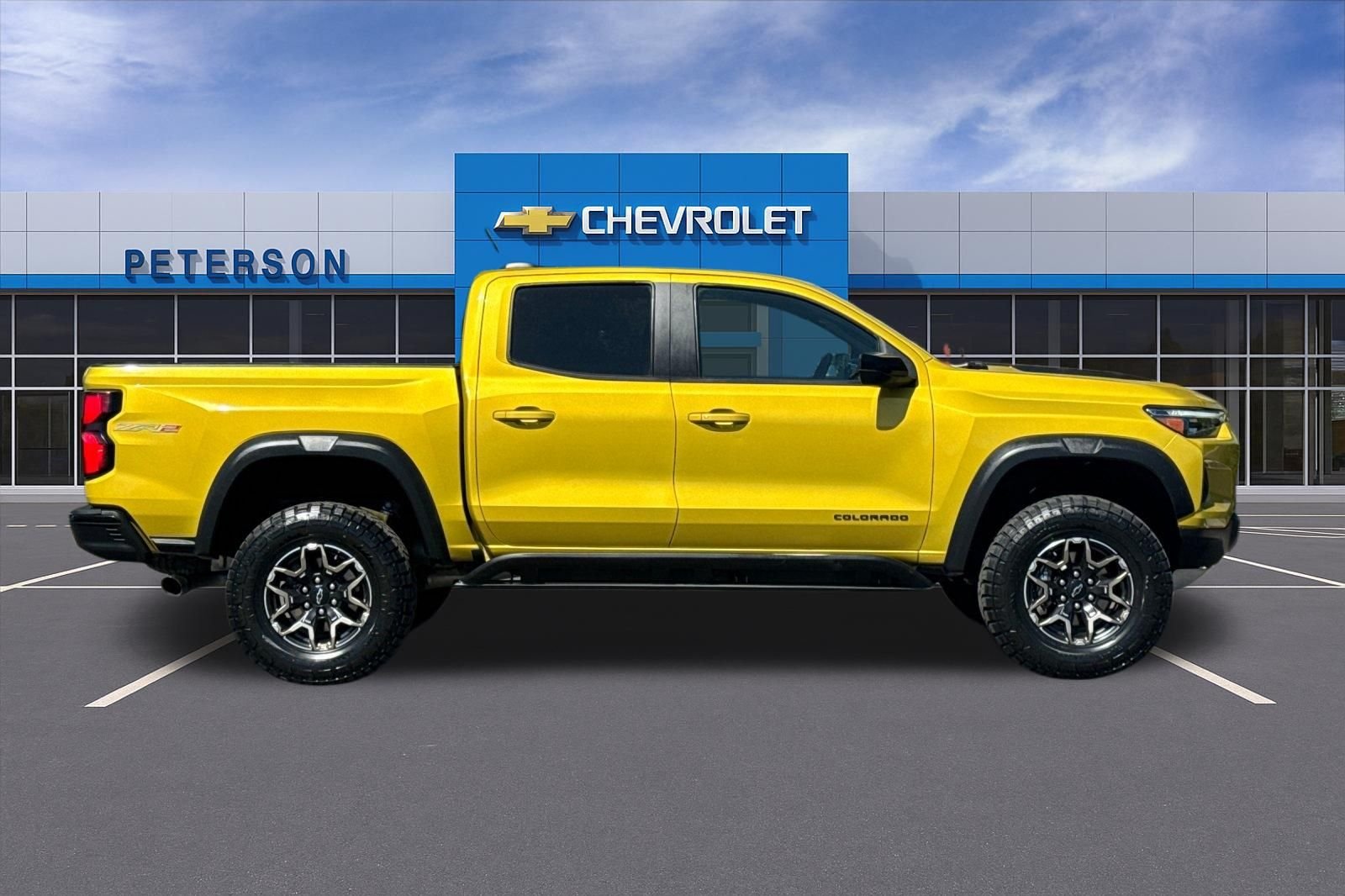 Used 2023 Yellow Chevrolet ZR2 image 3