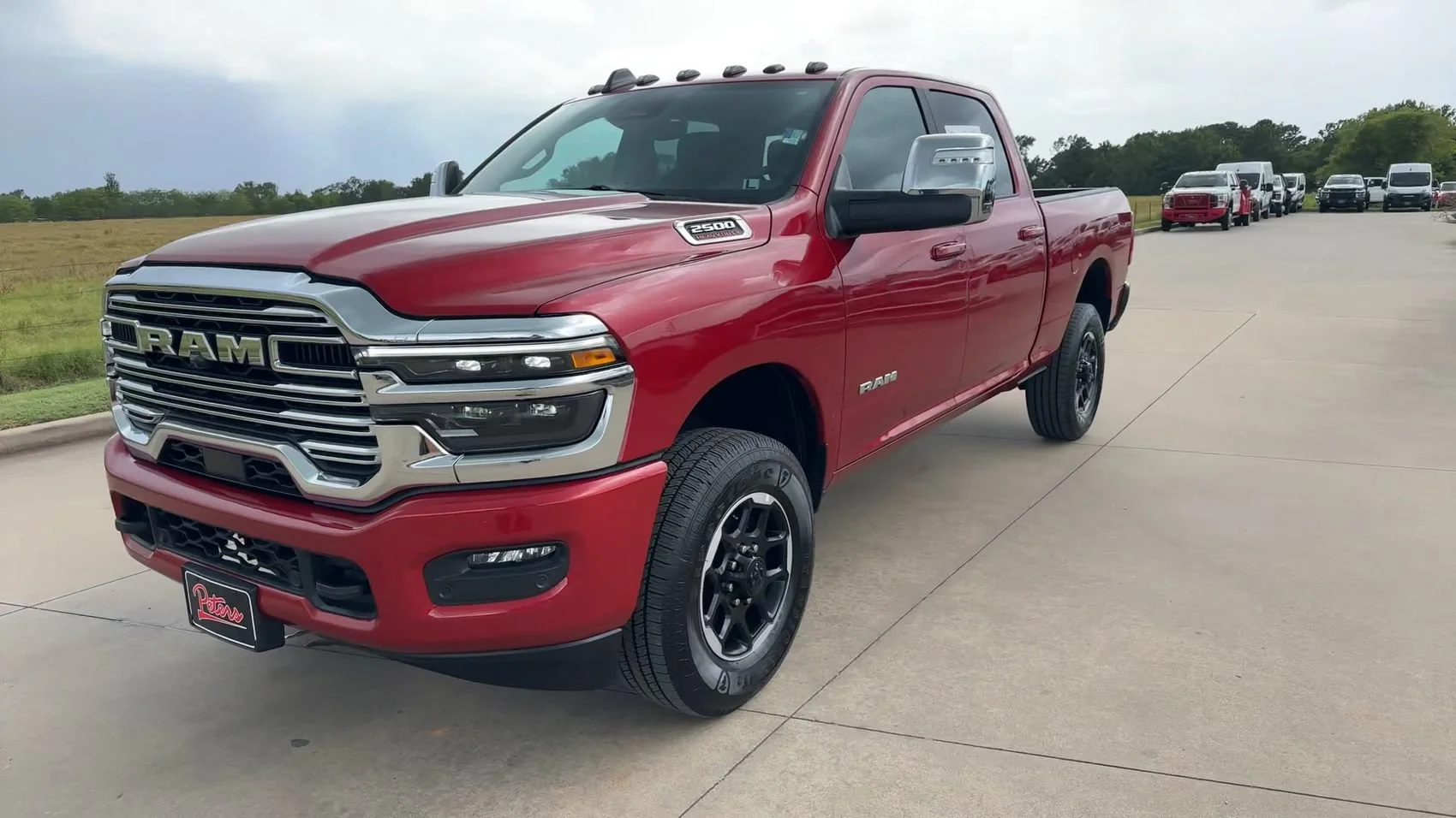 Used 2026 Molten Red Pearlcoat Ram Laramie image 4