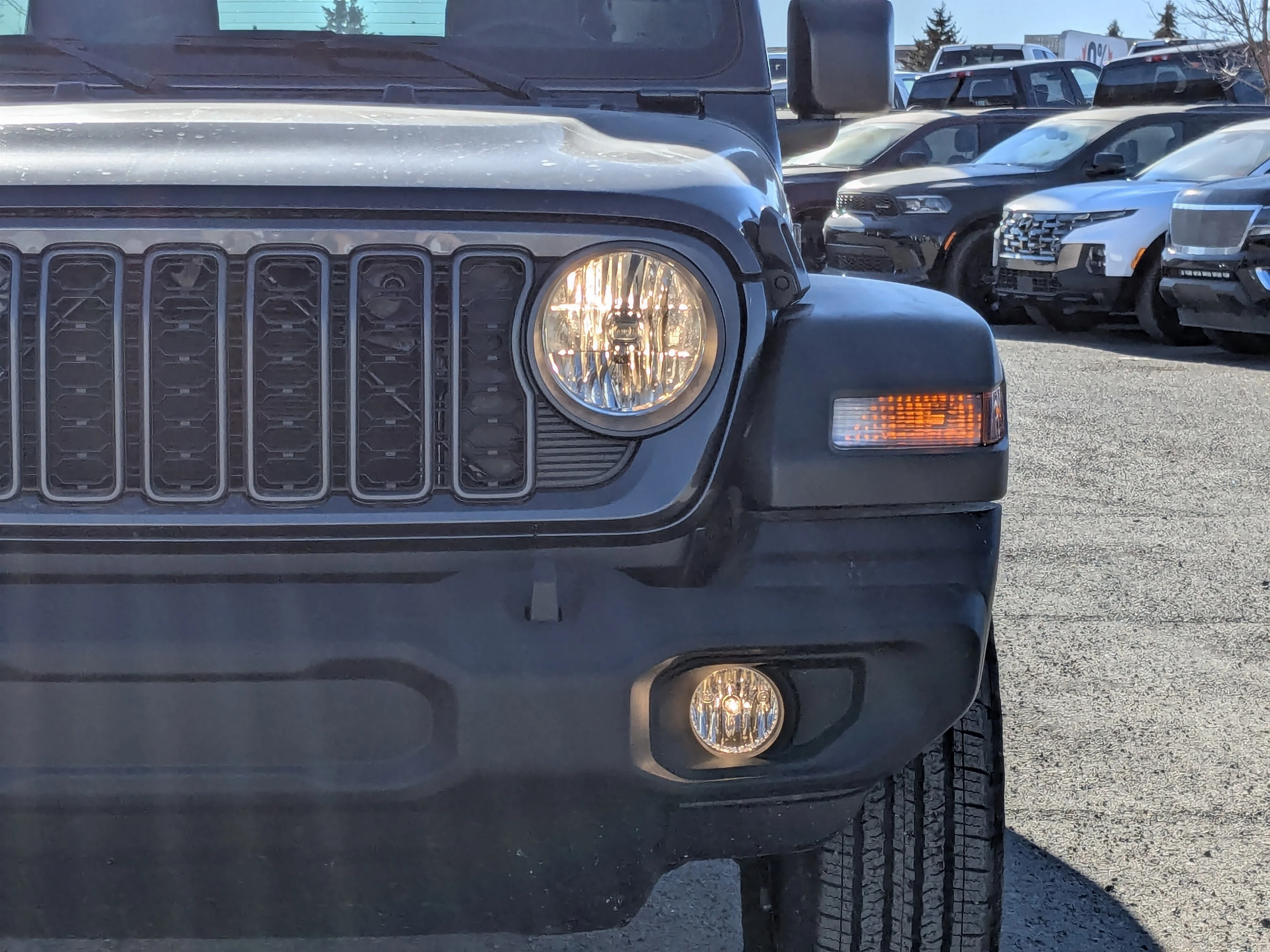 New 2026 Grey Jeep Sport - - 3.6L V6 Engine - 12.3 Uconnect 5 - 3-Piece Hardtop - Non-Vented Steel Hood & More image 10