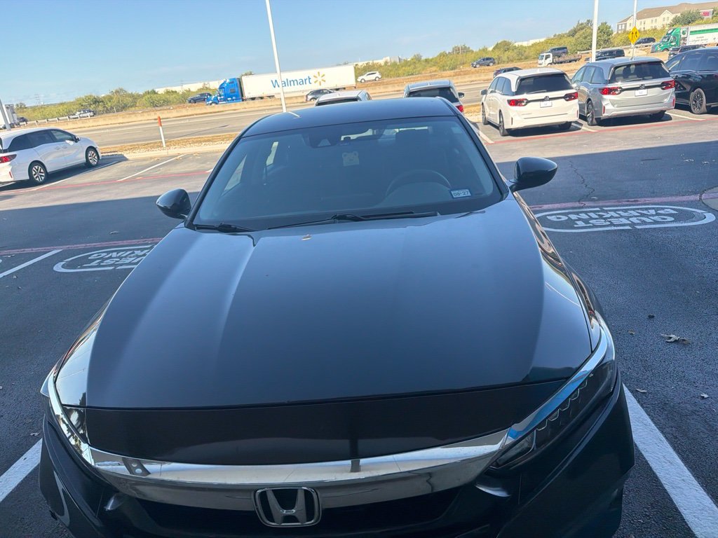 Used 2019 Crystal Black Pearl Honda LX image 2