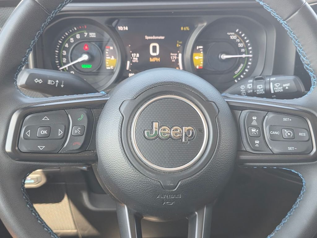 Used 2024 Silver Jeep Rubicon 4xe image 35