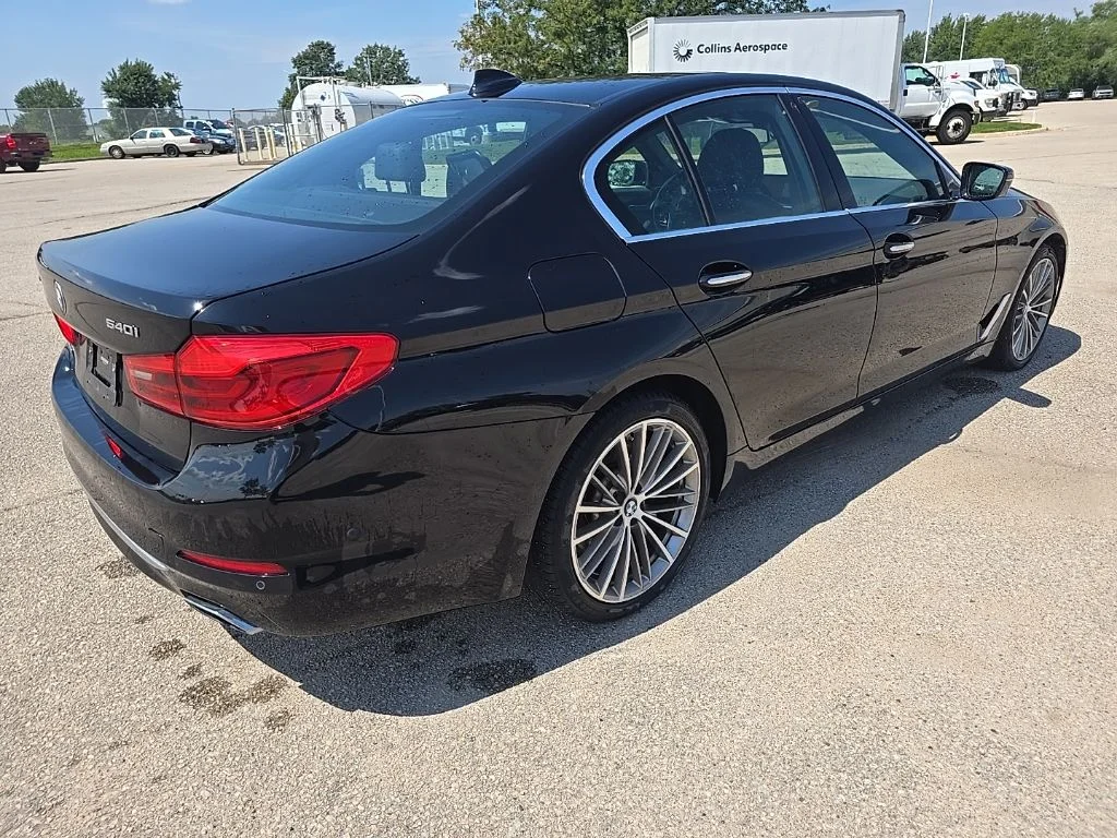 Used 2018 Black BMW 540i xDrive image 7
