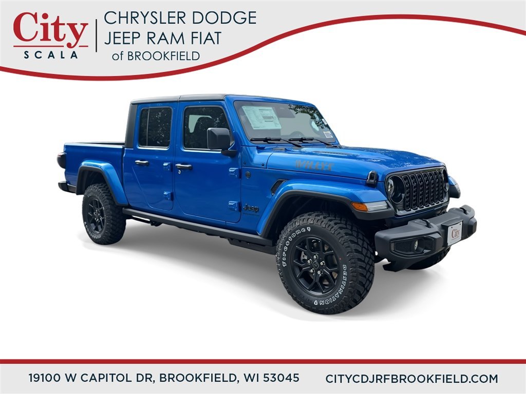 New 2027 Hydro Blue Pearlcoat Jeep Willys image 1