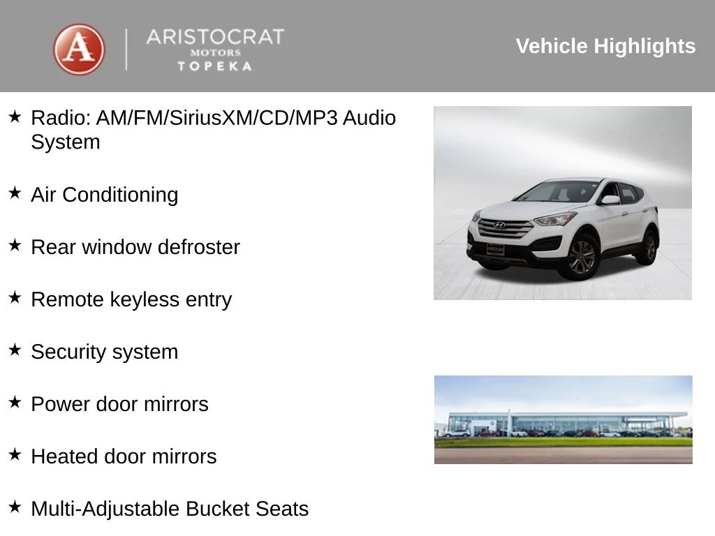 Used 2016 White Hyundai 2.4 Base image 2