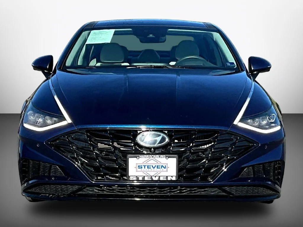 Used 2022 Blue Hyundai Limited image 2
