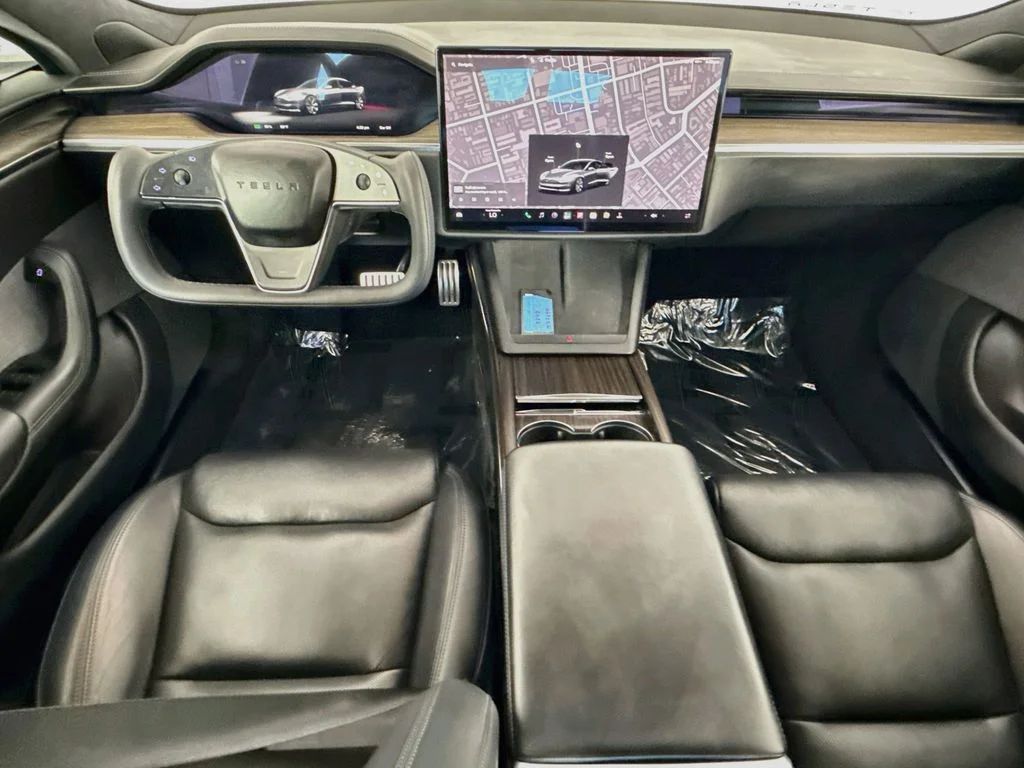 Used 2022 Gray Tesla Base image 24