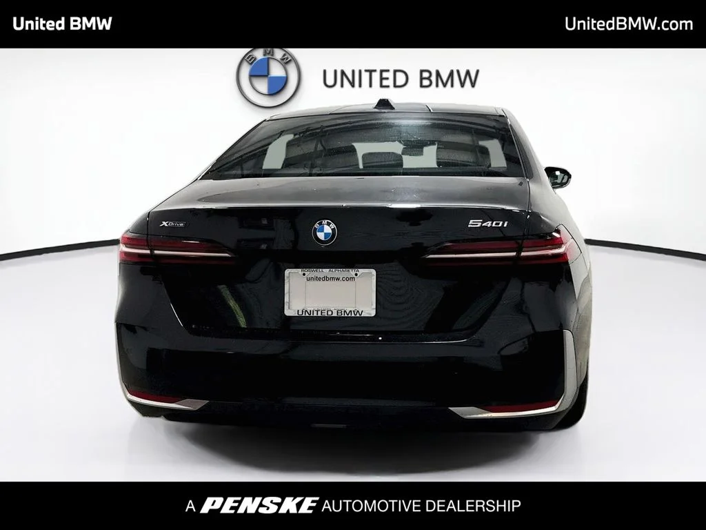 Certified Used 2026 Black Sapphire Metallic BMW 540i xDrive image 6