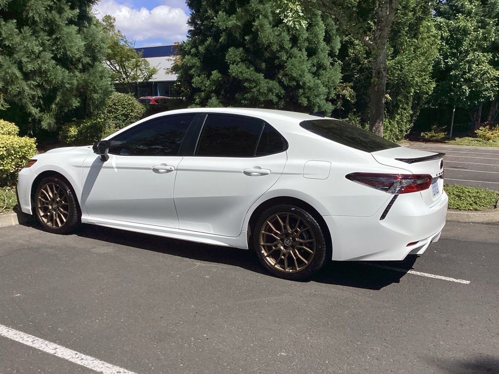 Certified Used 2023 White Toyota SE Nightshade image 7