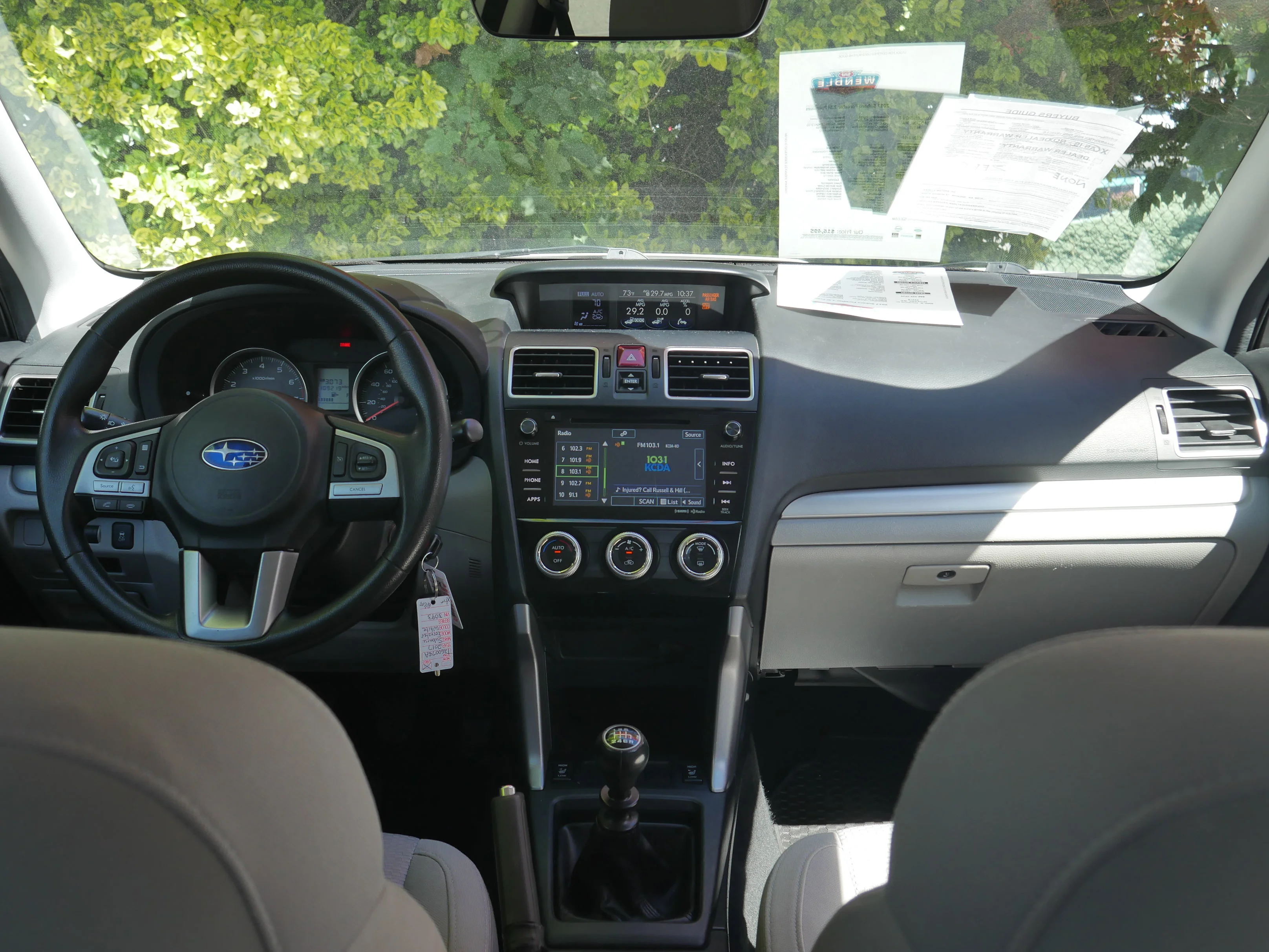 Used 2017 Crystal White Pearl Subaru Premium image 10