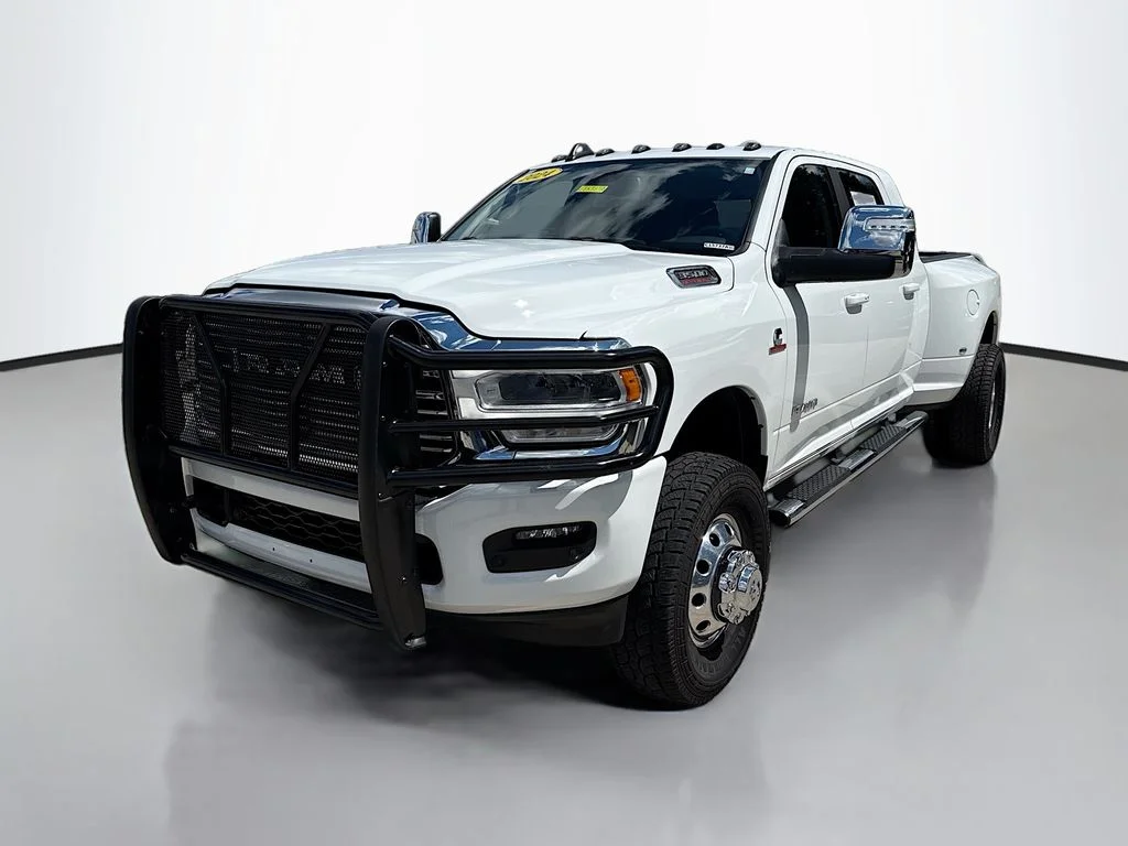 Used 2024 Bright White Clearcoat Ram Laramie image 4