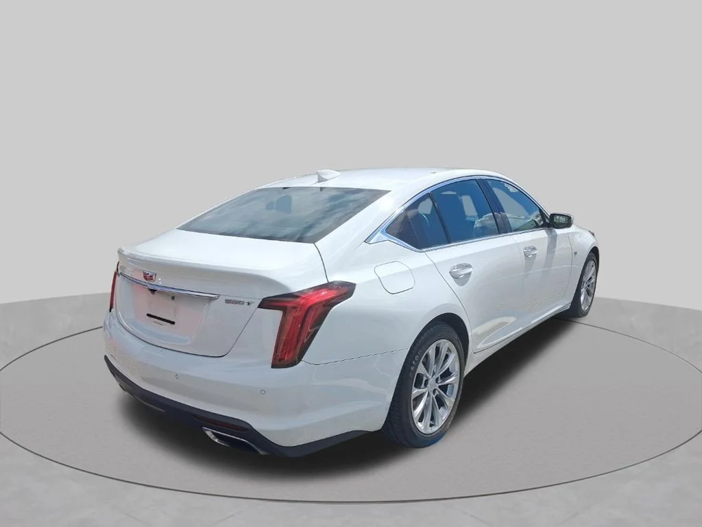 Used 2023 White Cadillac Premium Luxury image 8
