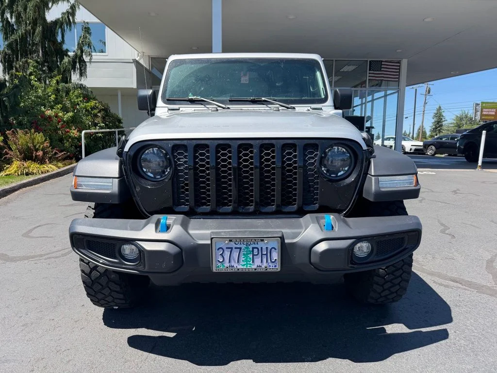 Used 2023 Silver Jeep Willys 4xe image 2