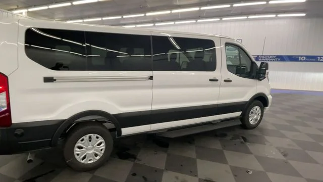 New 2026 Oxford White Ford Passenger Van XLT image 8