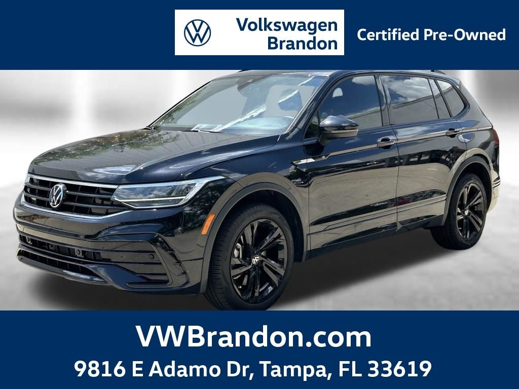 Certified Used 2024 Black Volkswagen 2.0T SE R-Line Black image 1