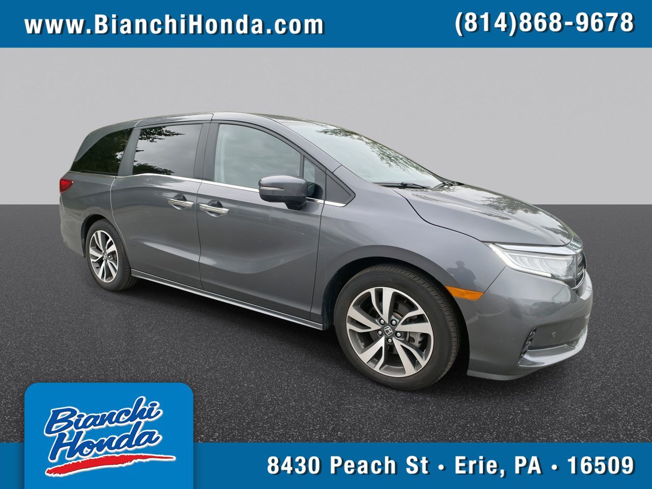 Used 2024 Modern Steel Metallic Honda Touring image 1