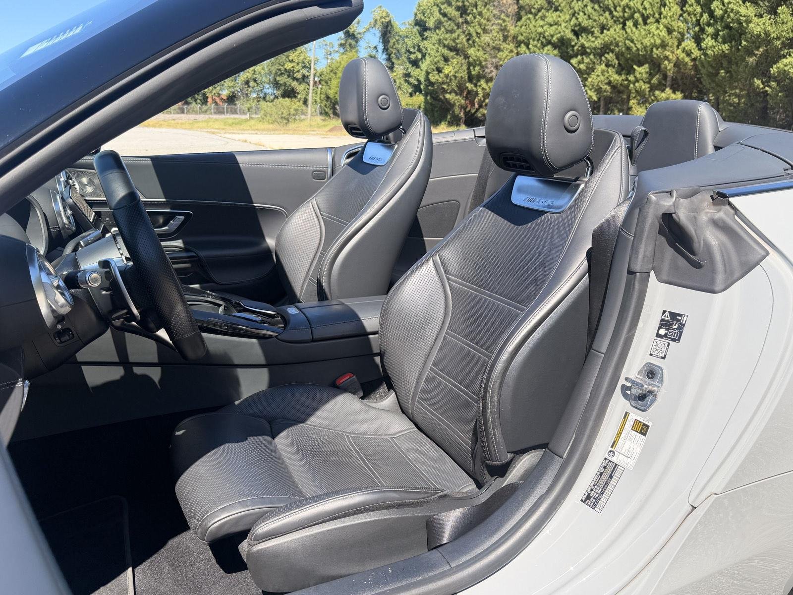 Used 2022 MANUFAKTUR Alpine Grey Mercedes-Benz AMG® SL 55 image 4