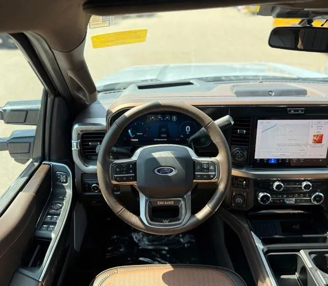 New 2026 Glacier Gray Metallic Tri-Coat Ford F-350® King Ranch® image 22