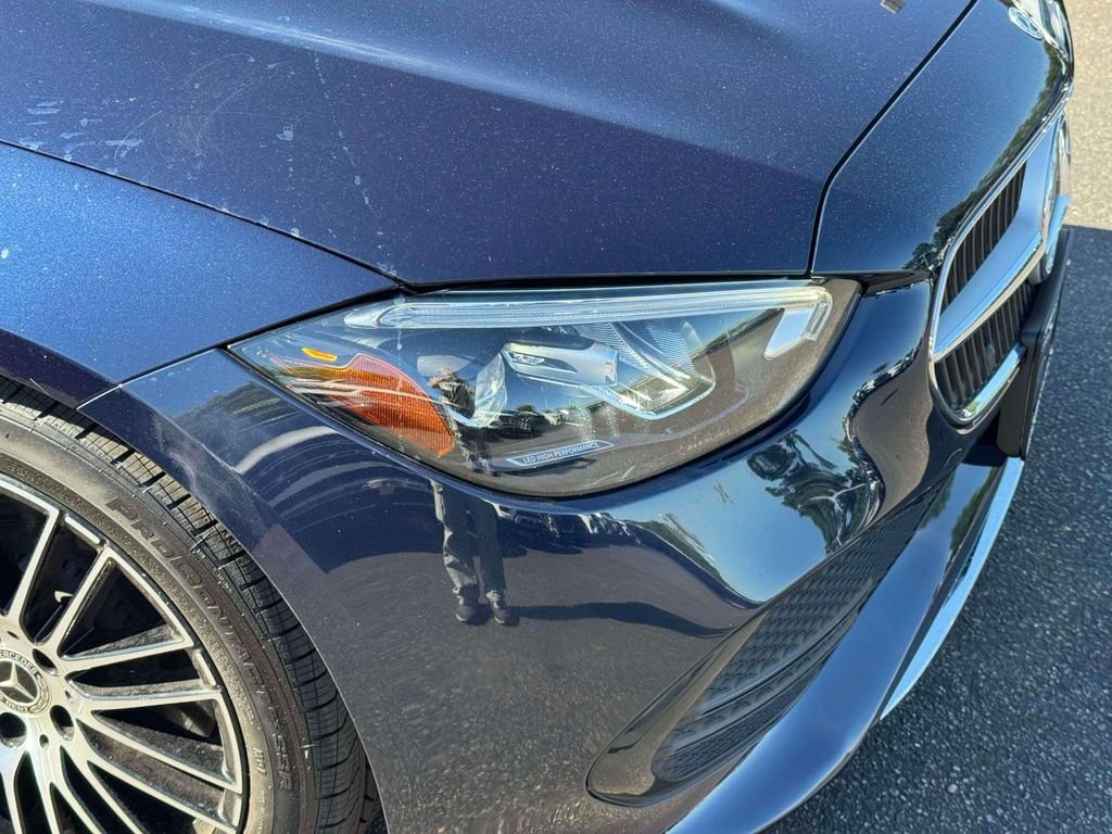Certified Used 2022 Lunar Blue Metallic Mercedes-Benz C 300 image 16