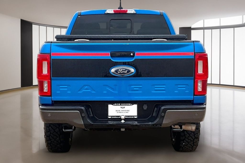 Used 2021 Blue Ford Lariat image 4
