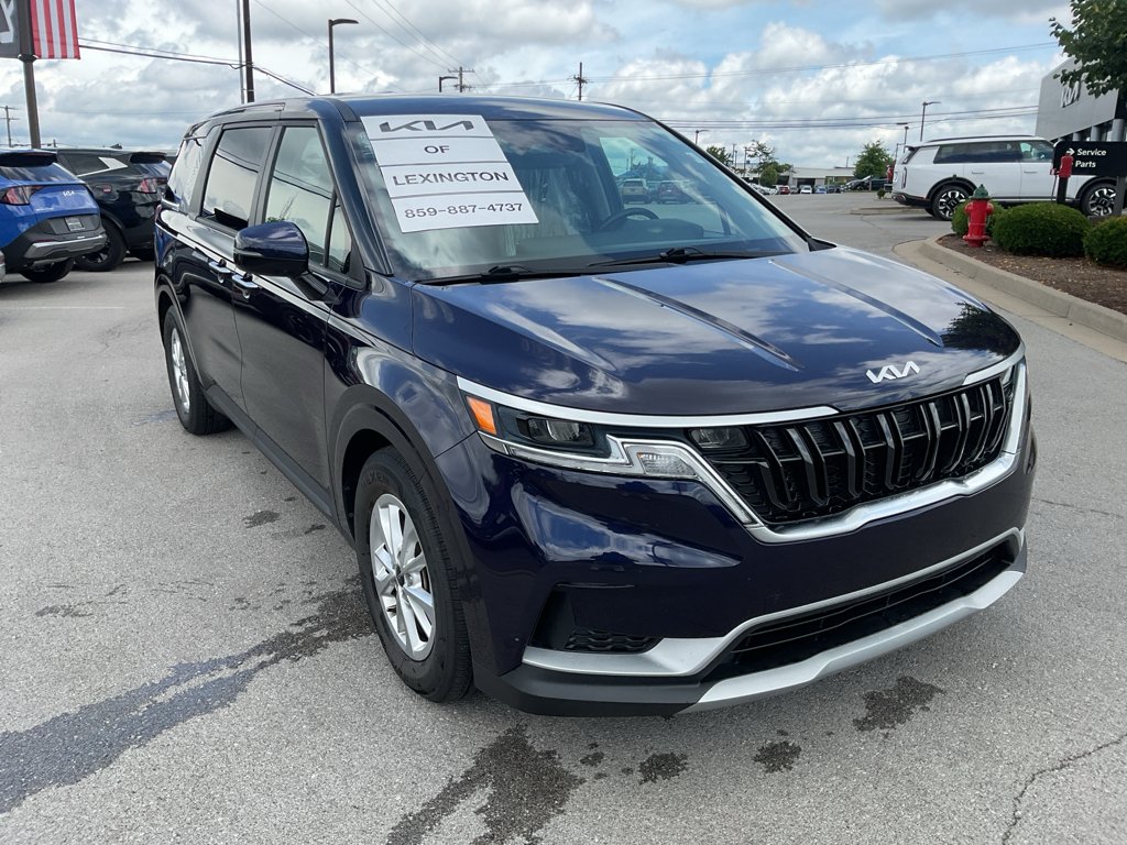 Used 2022 Deep Chroma Blue Kia LXS image 2