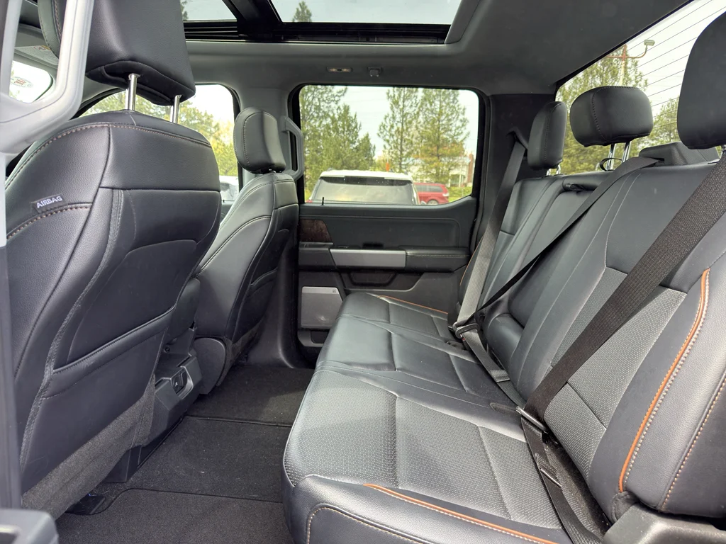 Used 2025 Antimatter Blue Metallic Ford LARIAT image 13