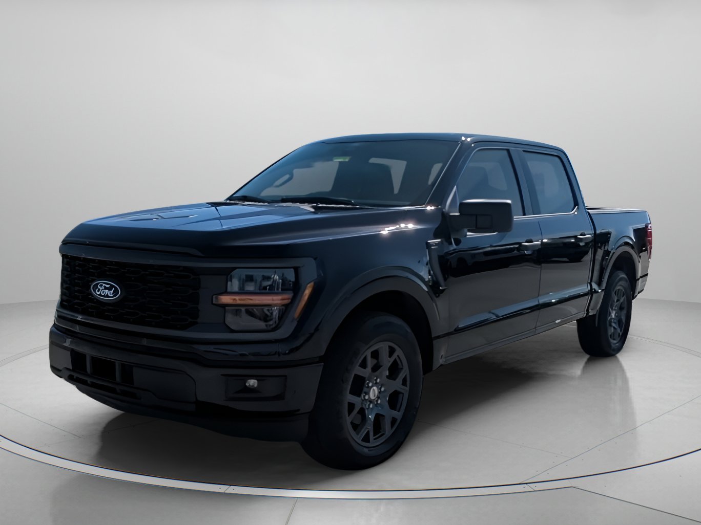 New 2026 Agate Black Metallic Ford STX Crew Cab Pickup image 6