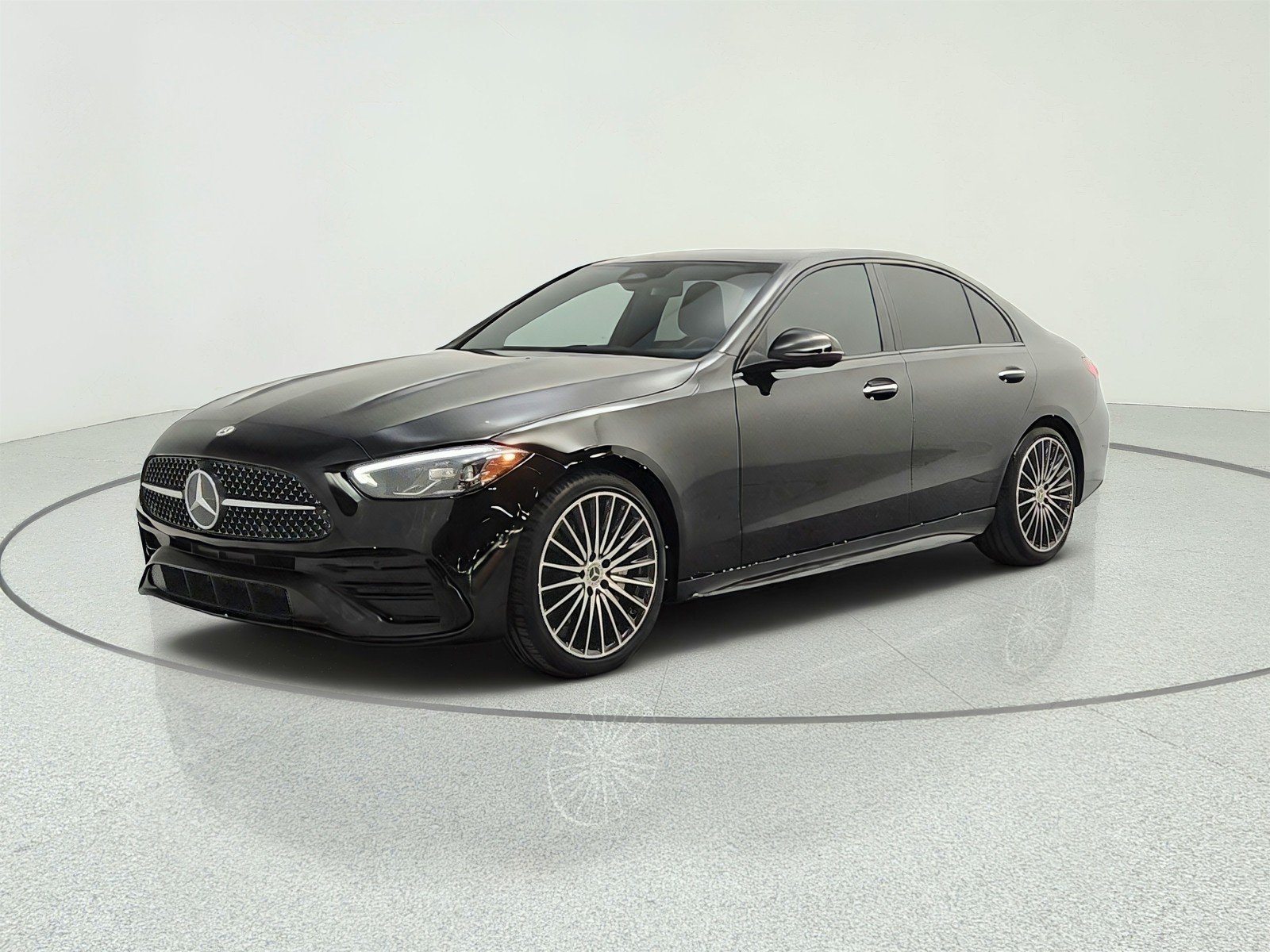 Used 2023 Black Mercedes-Benz C 300 Sedan image 1