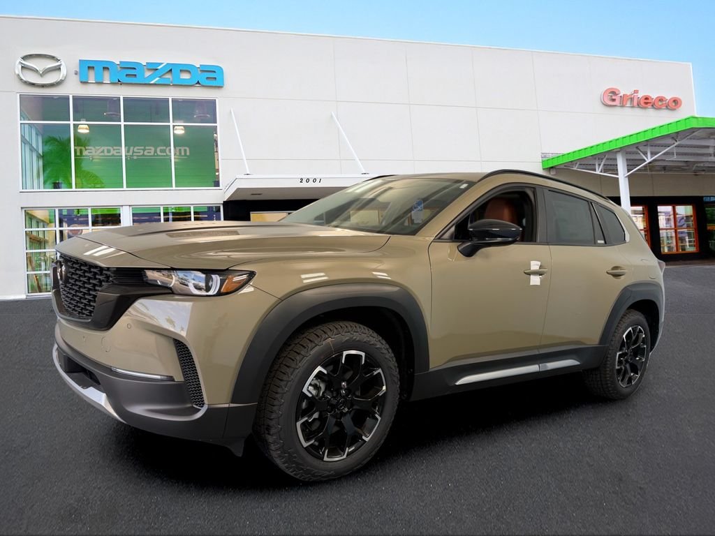 New 2026 Zircon Sand Metallic Mazda 2.5 Turbo Meridian Edition AWD image 3