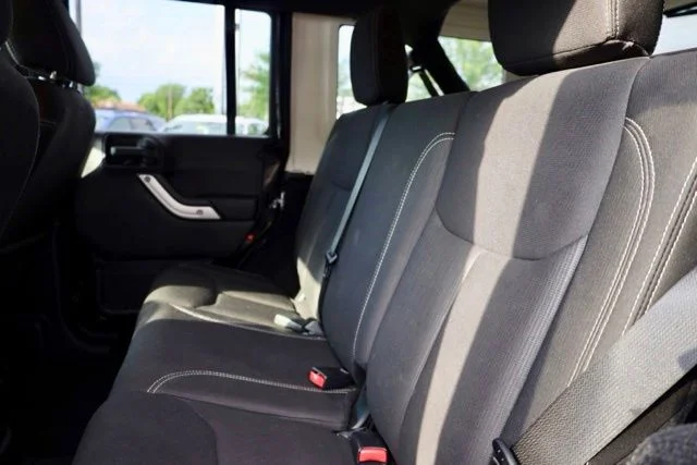 Used 2017 Black Jeep Unlimited Sahara image 26
