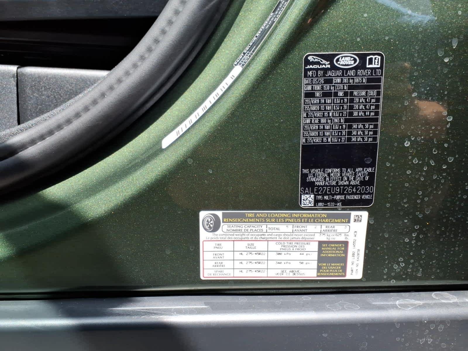New 2026 Woolstone Green Land Rover X-Dynamic SE image 23