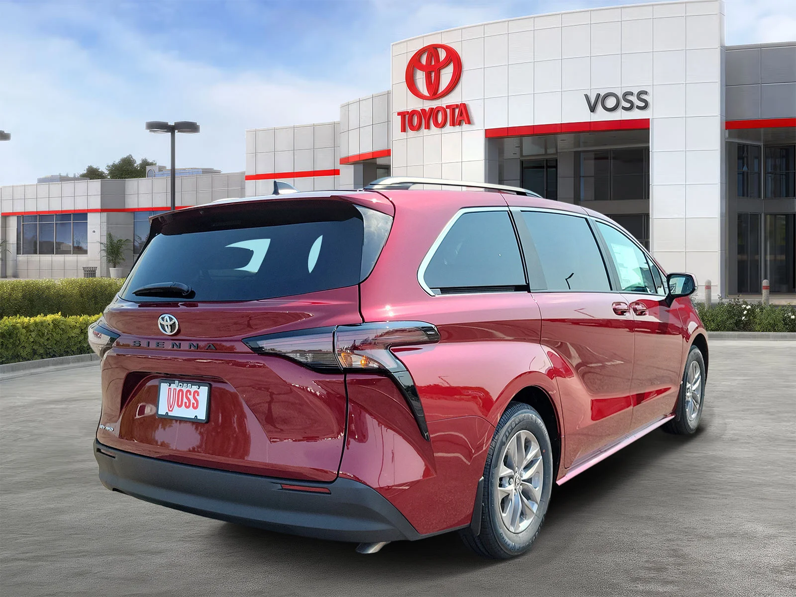 New 2026 Ruby Flare Pearl Toyota LE image 4