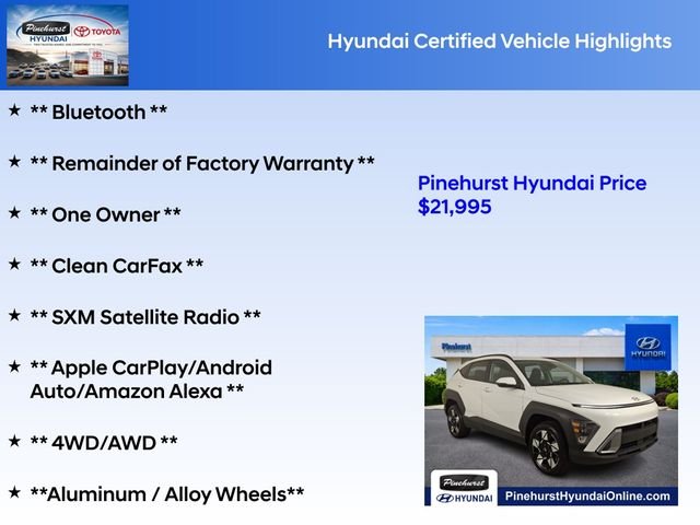 Certified Used 2025 White Hyundai SEL image 19