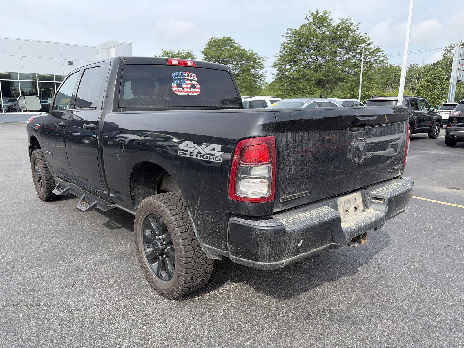 Used 2022 Diamond Black Crystal Pearlcoat Ram Big Horn image 4