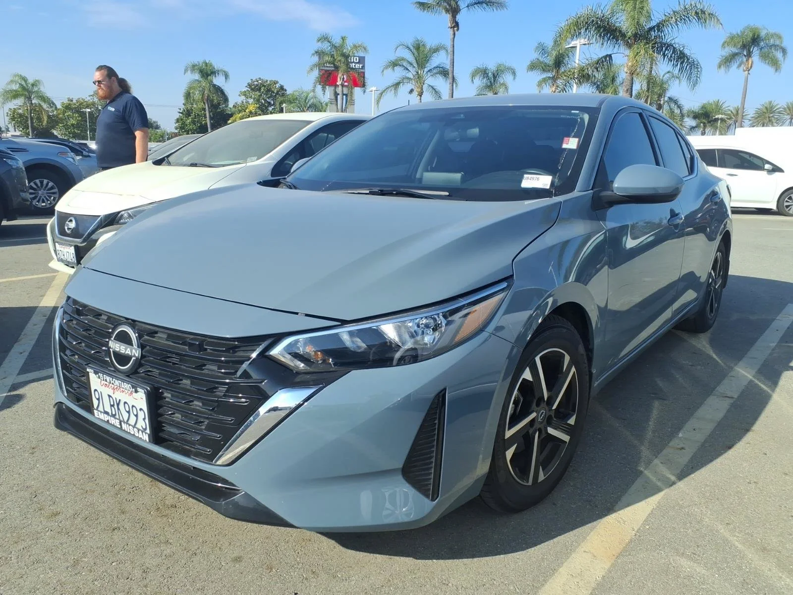 Certified Used 2024 Atlantic Gray Metallic Nissan SV image 1