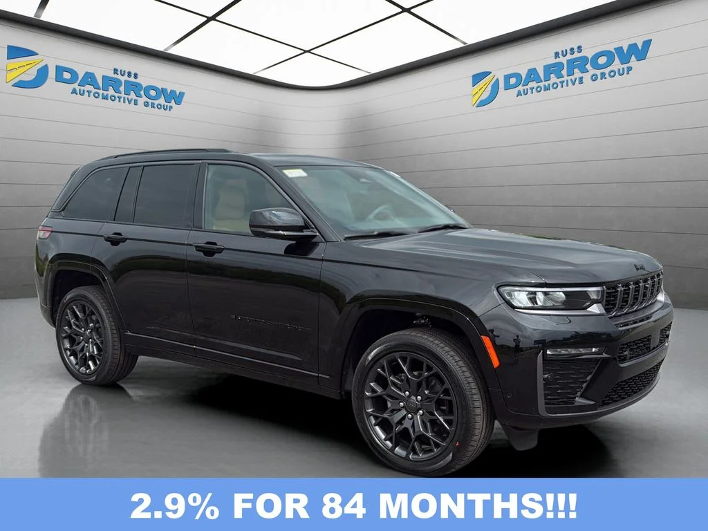 New 2026 Diamond Black Crystal Pearl-Coat Exterior Paint Jeep Summit image 7
