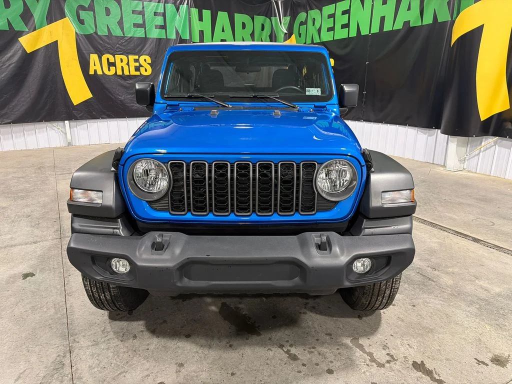 Certified Used 2025 Hydro Blue Pearlcoat Jeep Sport image 12