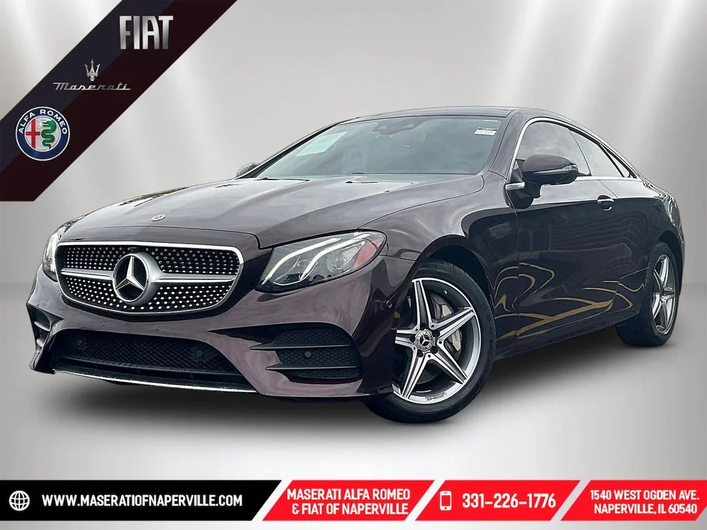 Used 2020 Rubellite Red Metallic Mercedes-Benz E 450 image 1