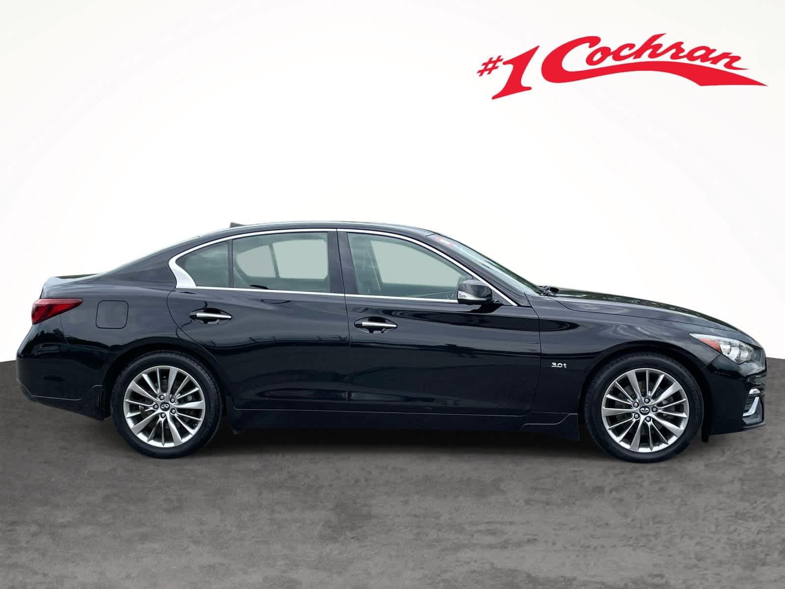 Used 2018 Black Obsidian INFINITI 3.0t LUXE image 6