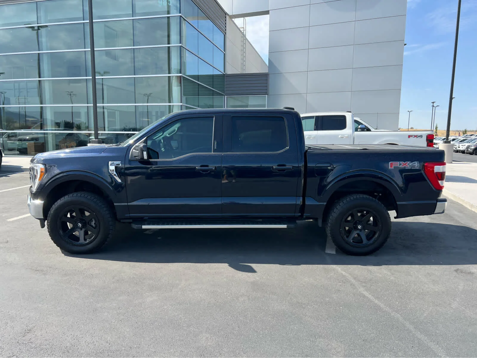 Certified Used 2021 Antimatter Blue Metallic Ford LARIAT image 12