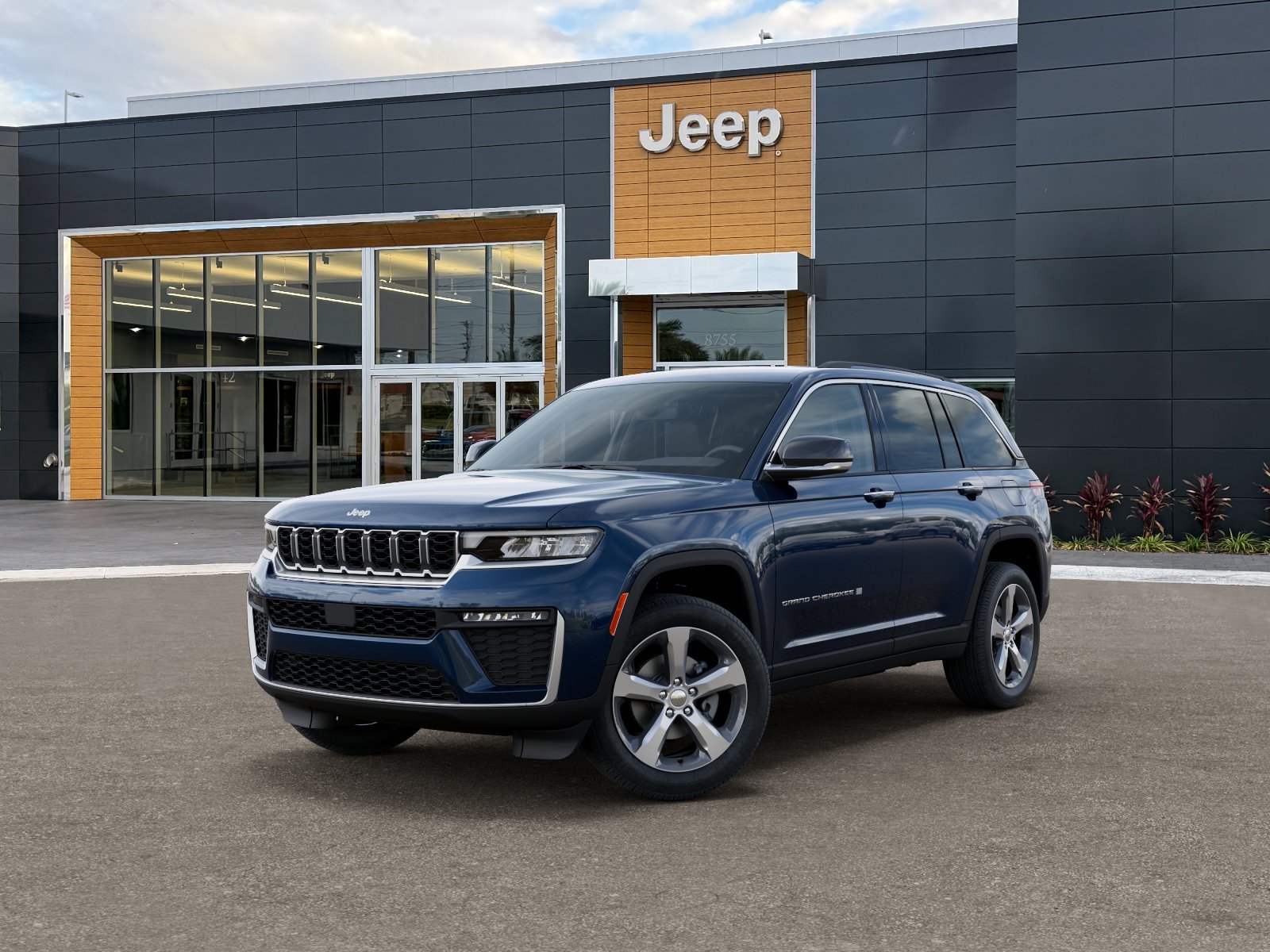 New 2026 Fathom Blue Pearl-Coat Exterior Paint Jeep Limited image 34