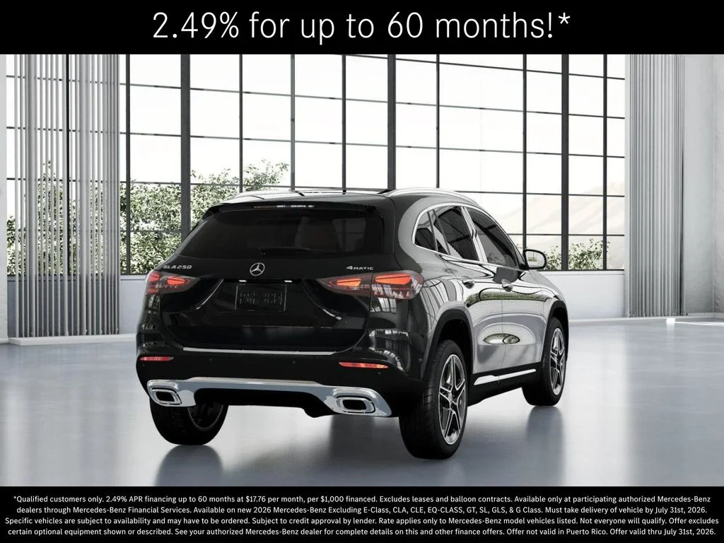 New 2026 Night Black Mercedes-Benz GLA 250 image 23