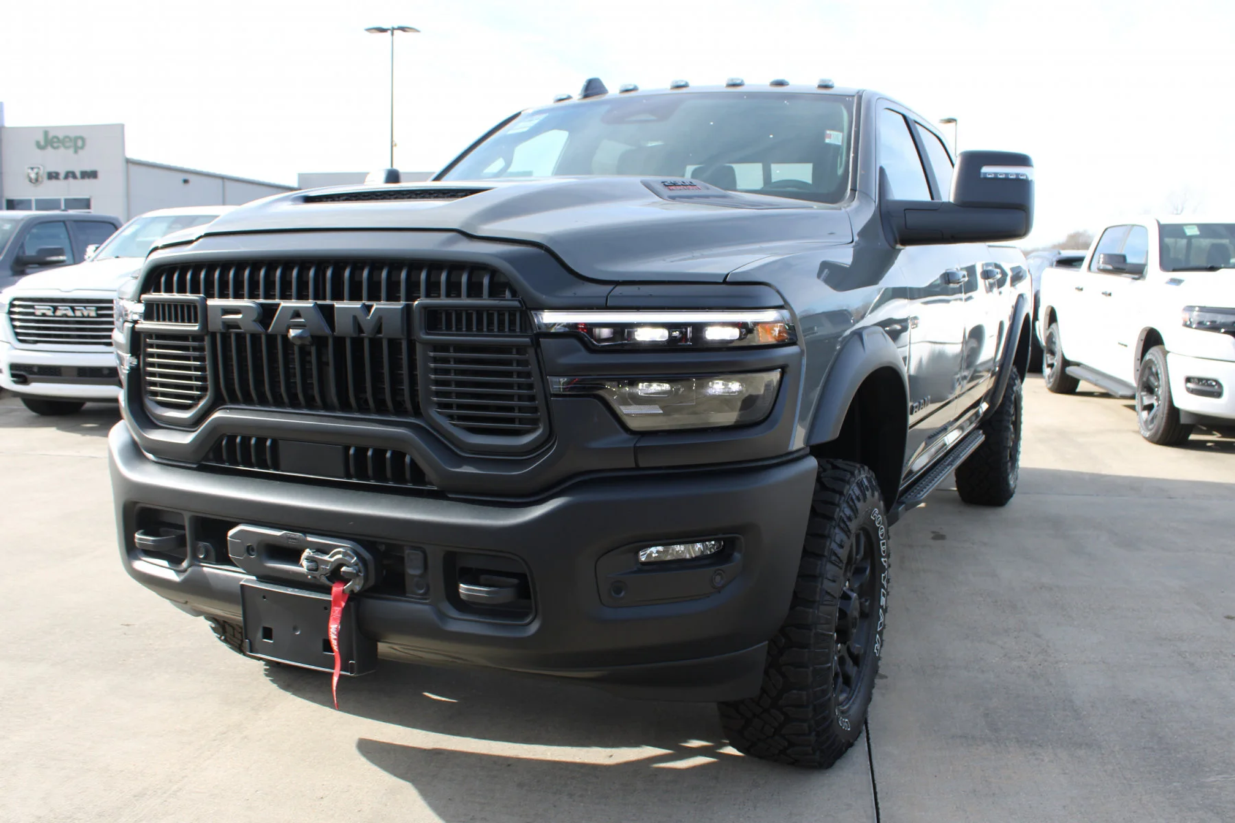 New 2026 Ceramic Gray Clear-Coat Exterior Paint RAM Power Wagon Crew Cab 4x4 image 24