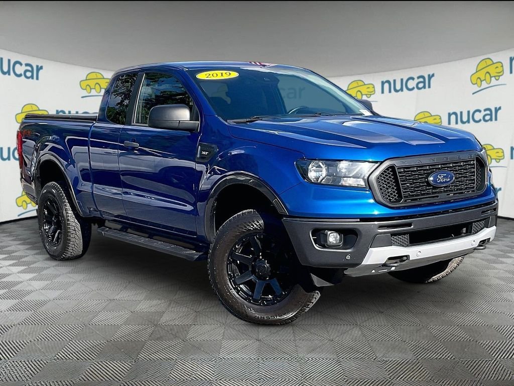 Used 2019 Blue Ford XLT image 1