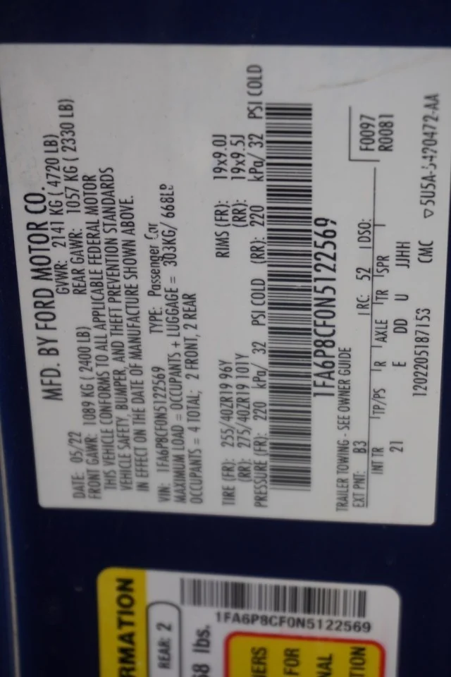 Used 2022 BLUE Ford GT image 33